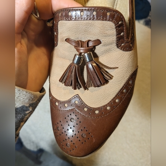 Alex Marie tassel leather/suede loafers - Picture 2 of 7